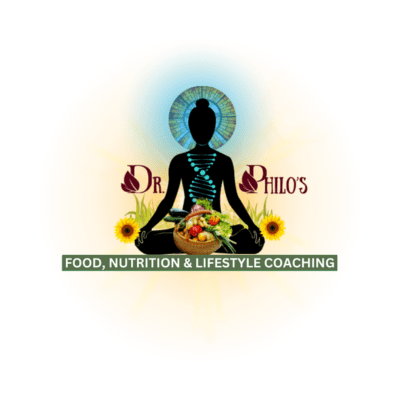 Official logo for Dr. Philo Holistic Nutritional Health and Wellness Coach